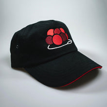 Laden Sie das Bild in den Galerie-Viewer, Baseballcap Schwarz Bollenhut-Motiv