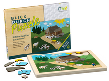 Laden und Abspielen von Videos im Galerie-Viewer, Blick-Durch-Puzzle: Schwarzwälder Bauernhof Video im Zeitraffer