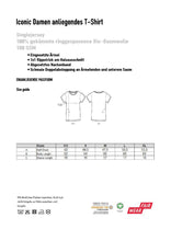 Laden Sie das Bild in den Galerie-Viewer, T-Shirt Erwachsene Damen in weiß mit Bollenhut-Motiv Produktdetails