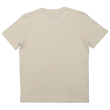 Laden Sie das Bild in den Galerie-Viewer, T-Shirt Erwachsene Unisex Farbe Crème mit Bollenhut-Motiv Rückansicht
